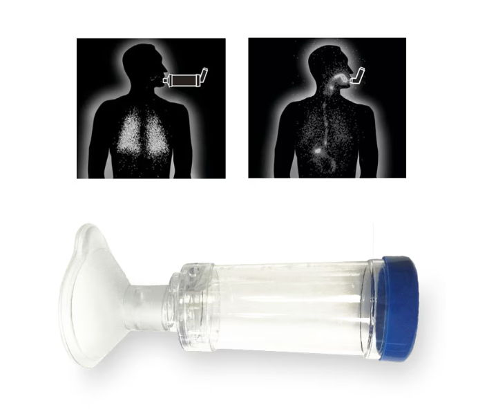 Cameră de inhalare cu mască Redline - imagine 2